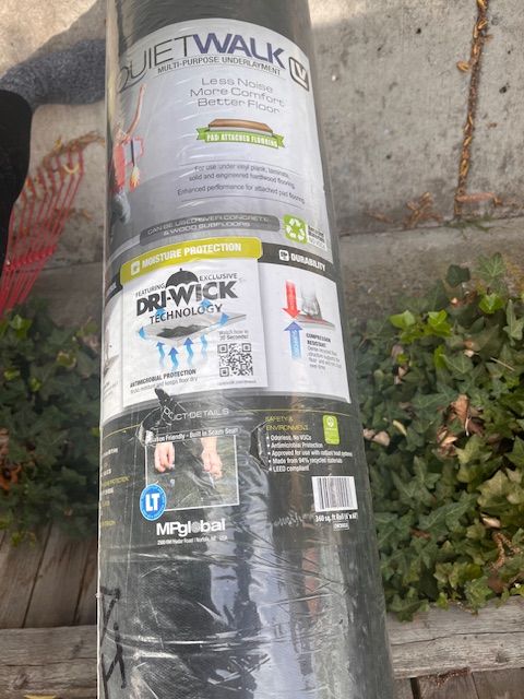 MP Global QuietWalk Multi-Purpose Underlayment