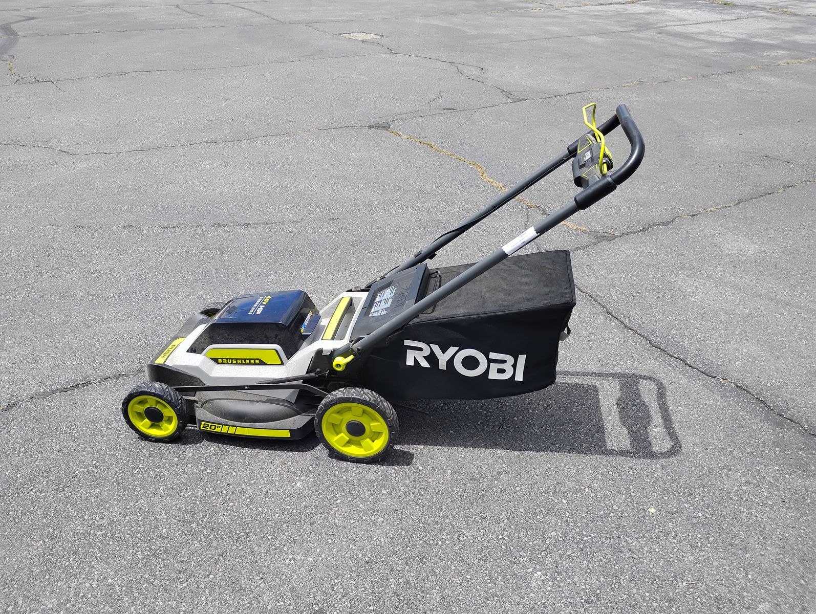 RYOBI 40V HP BRUSHLESS 20" PUSH MOWER