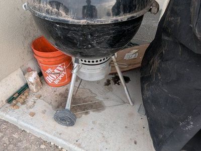 Weber charcoal grill