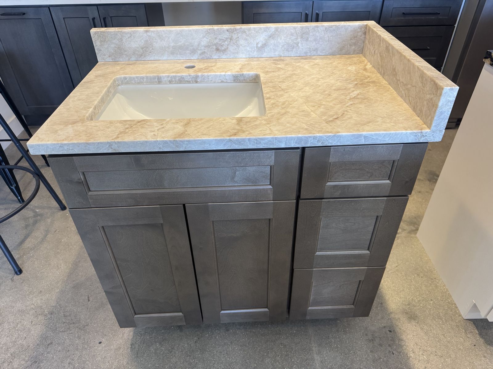 36 Inch Plywood Vanity Tajmahal Countertop