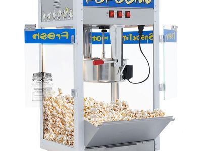 Great Northern Popcorn Company 6210 Pop Heaven Commercial Quality Popcorn Popper Machine, 12 Ounce, Blue