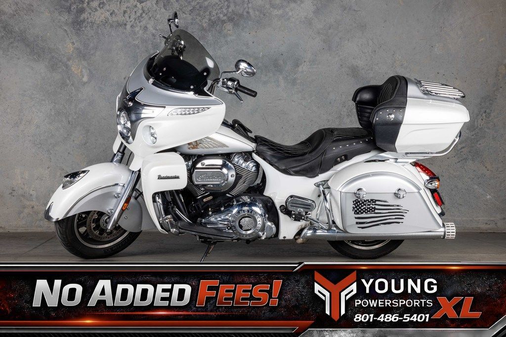 2018 Indian Motorcycle® Roadmaster® ABS Pearl White over Star Silver