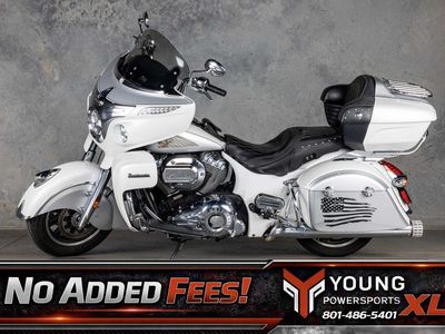 2018 Indian Motorcycle® Roadmaster® ABS Pearl White over Star Silver