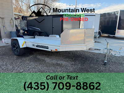 2023 USED Aluma 6.5X12 UTV Trailer