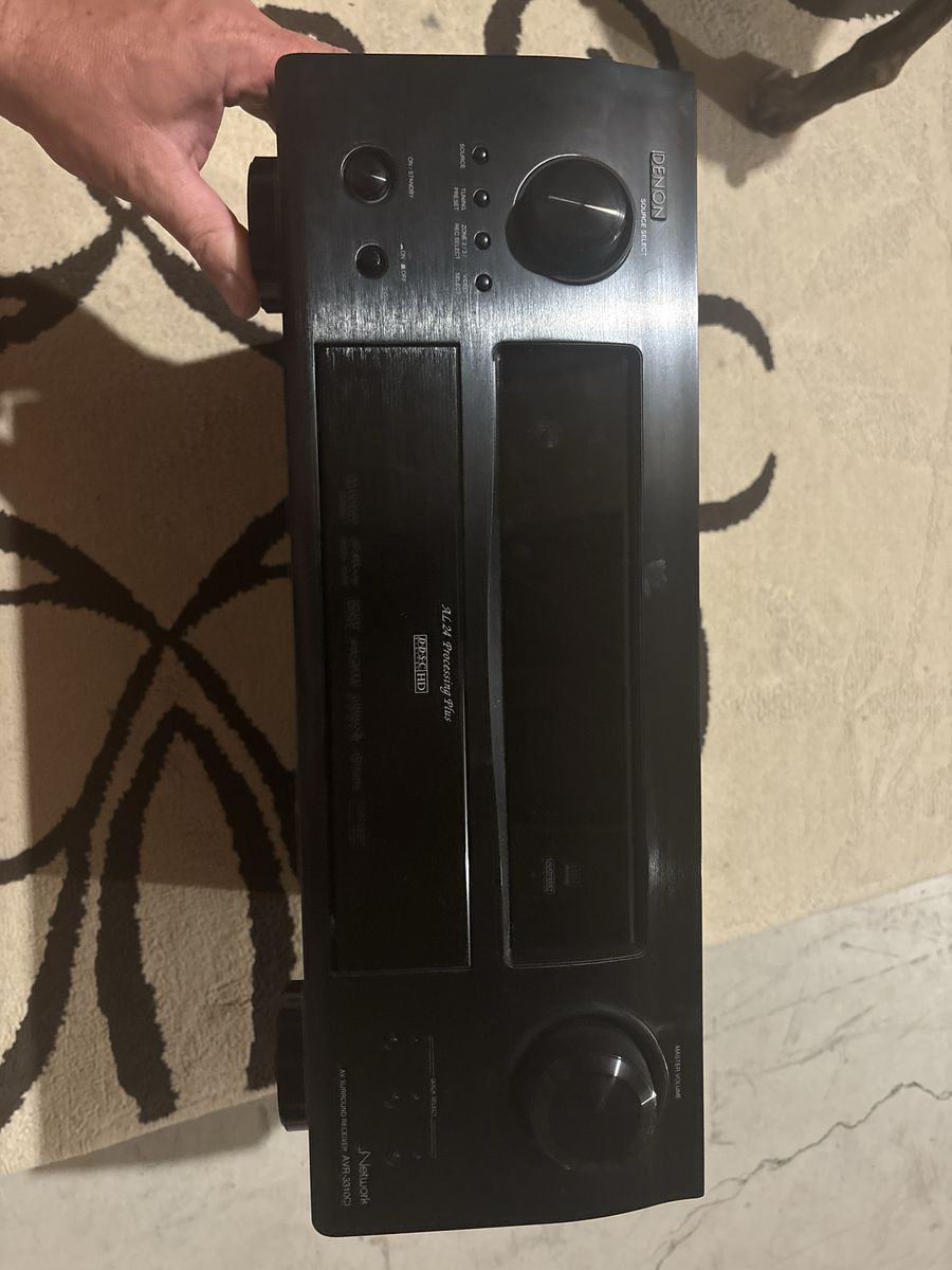 Denon AVR-3310CI AV Surround Receiver - Black Home Audio Equipment