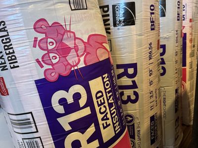 4 Unopened Packages of R-13 Insulation