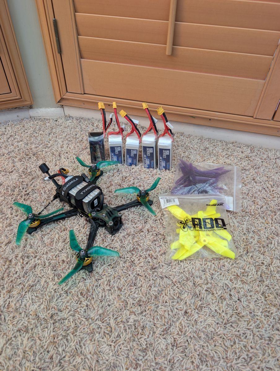 FPV Quadmula Siren F5 Split w/DJI O3