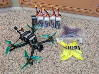 FPV Quadmula Siren F5 Split w/DJI O3