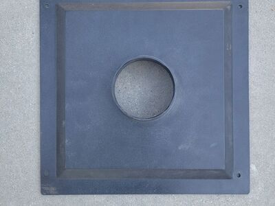 Table Saw Dust Collector Chute 14 x 14