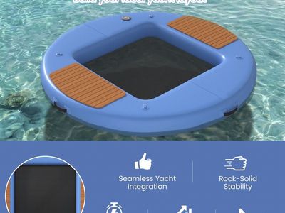 NEW IN BOX — 8’ Floating Dock! Platform