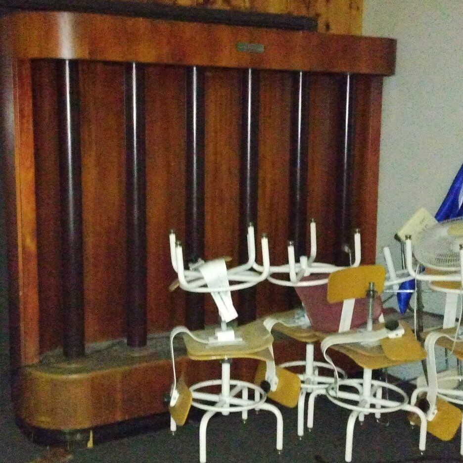 Brunswick cue rack