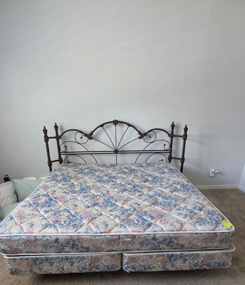 King bed frame