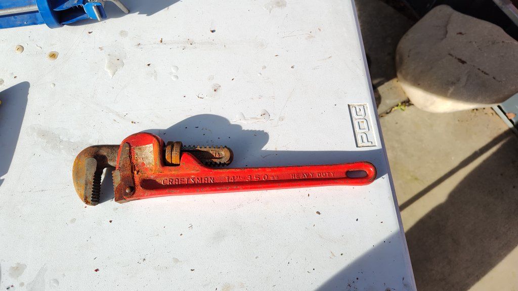 Craftsman 14" 350mm pipe wrench