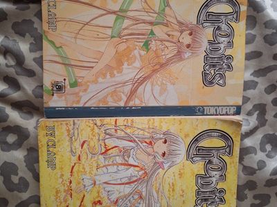 Chobits Manga Volumes 4 & 8 by CLAMP - Tokyopop Edition (Used)