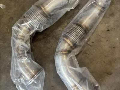 This a n63 and up catless downpipe
