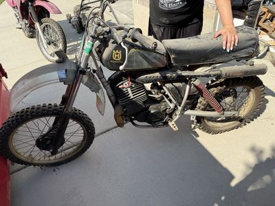 Husqvarna 390 OR Dirt Bike - Vintage Motocross Motorcycle