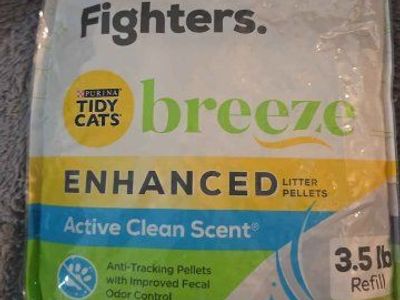 Purina Tidy Cats Breeze Enhanced Litter Pellets Refill - Active Clean Scent, 3.5 lb