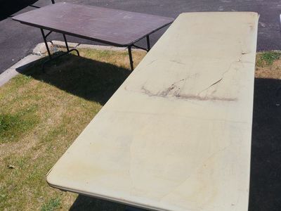 8ft and 6ft Portable Folding Table