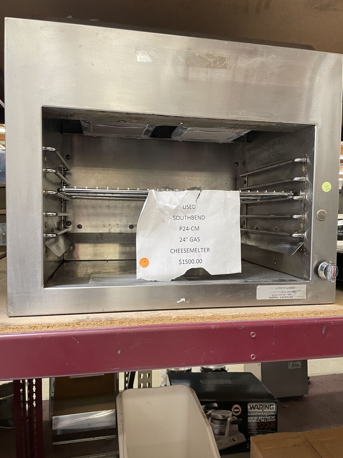 SOUTHBEND CHEESE MELTER