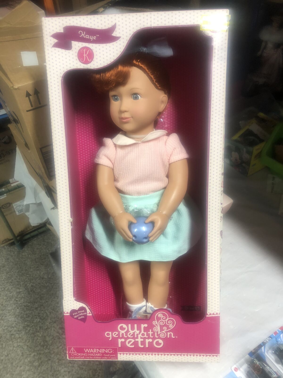 Our Generation 18 Retro Bowling Doll - Kaye