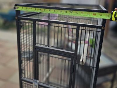 Large used bird cage