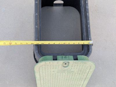 14/19/12 sprinkler valve box