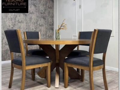 ZEALAND MODERN DINING SET WE OFFER DELIVERY