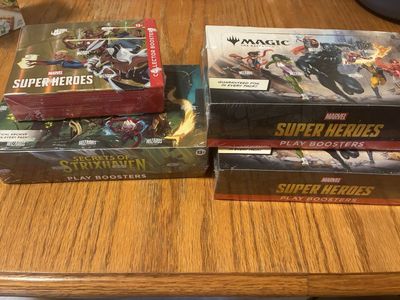 Magic: The Gathering Marvel Super Heroes & Secrets of Strixhaven Booster Boxes - Factory Sealed