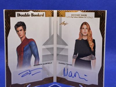 Andrew Garfield Marisa Tomei Autograph Double Book