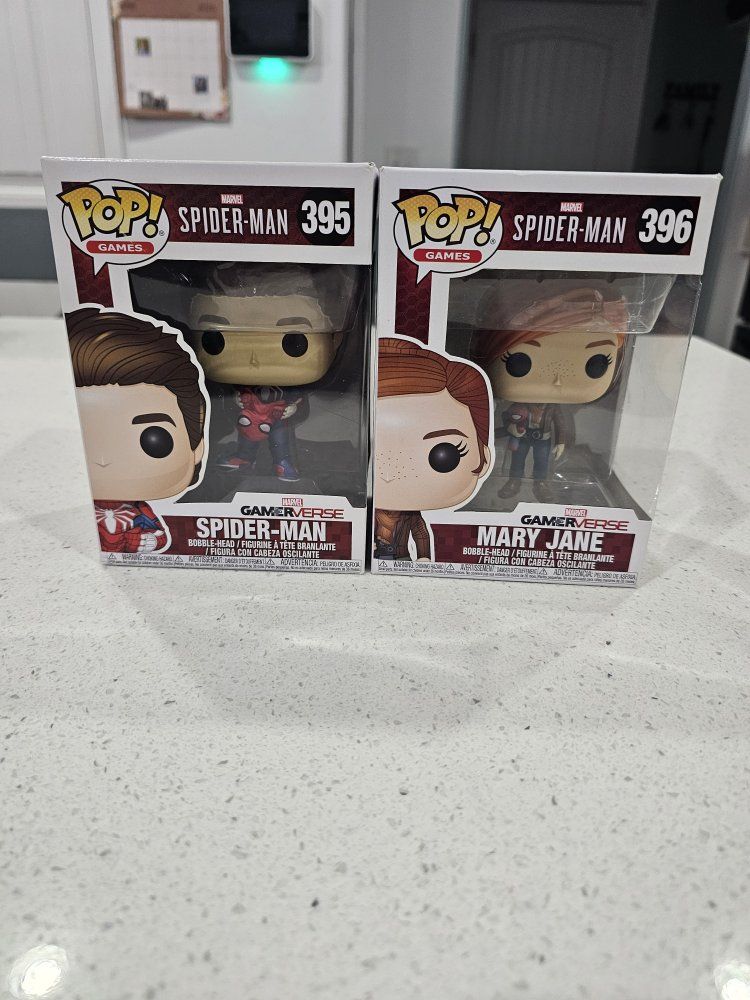 Marvel Spider-Man gamer verse funko pops