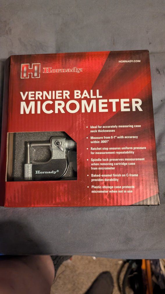 Vernier Ball Micrometer New