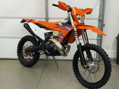 Like New 2024 KTM 300 XC-W XCW TBI with Extras (Husqvarna TE GasGas EC)