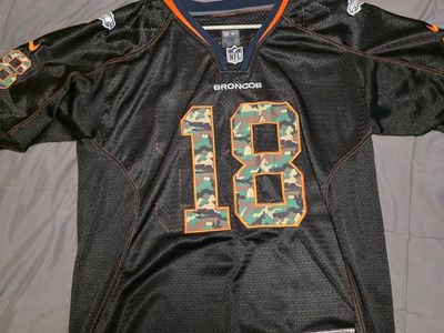 Nike NFL Denver Broncos Peyton Manning #18 Salute to Service Jersey Size 48