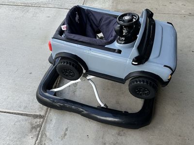Kids2 Ford Bronco 3-in-1 Ways to Play Walker - Grey Baby Activity Walker