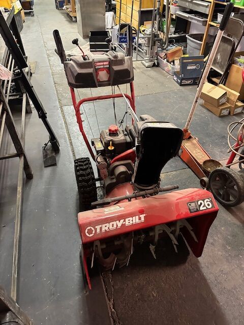 Storm 26 in. 208 cc Two- Stage Gas Snow Blower with Electric Start Self Propelled