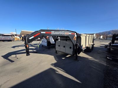 2026 RawMaxx 7X16 Gooseneck LTX 24K with 44 Side "