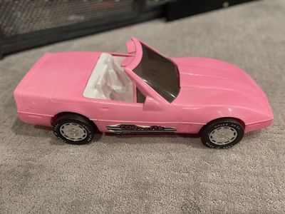 Barbie Corvette and boat set
