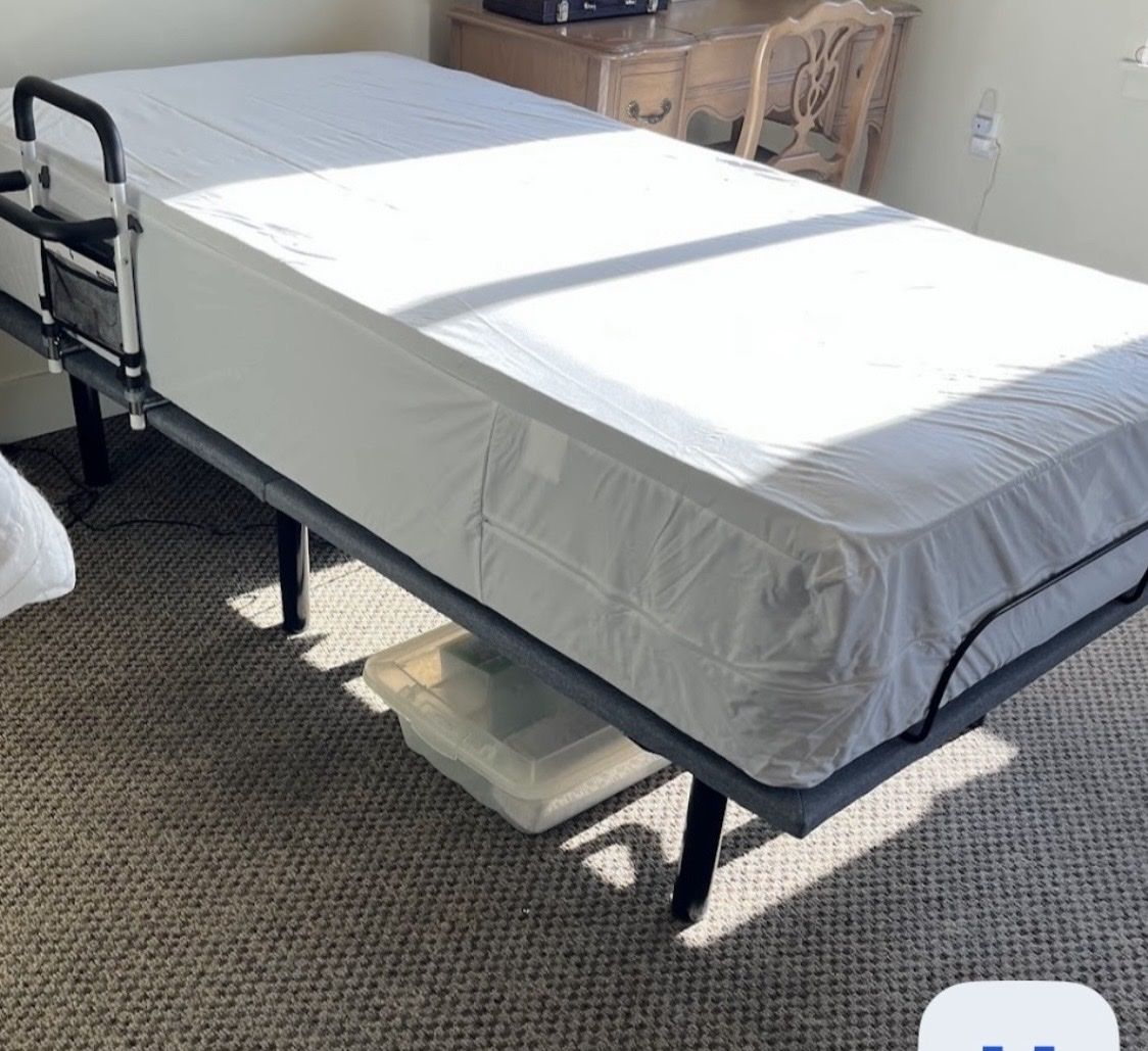 Electric bed frame