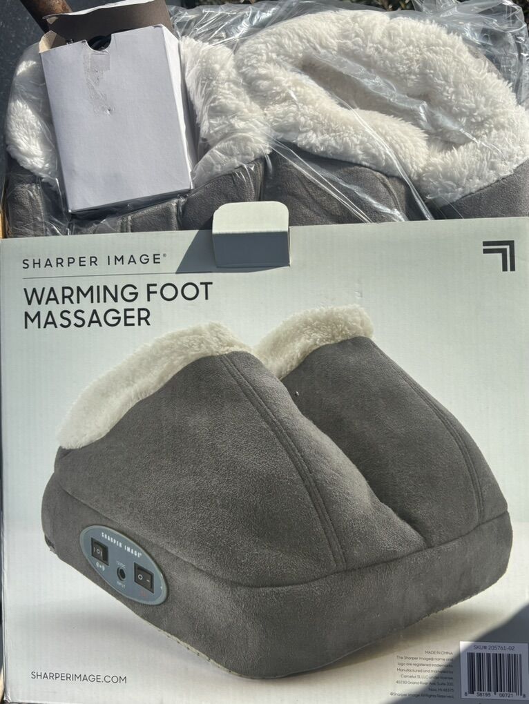 Warming fleece Foot Massager New