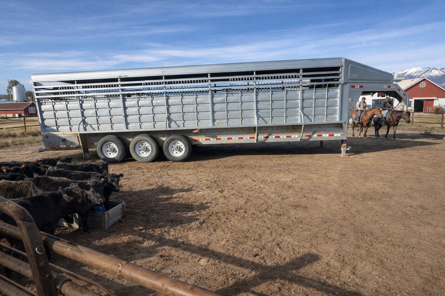 GR 22' Stock Trailer