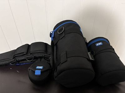 JJC Belt Strap Lens Cases And Belt
