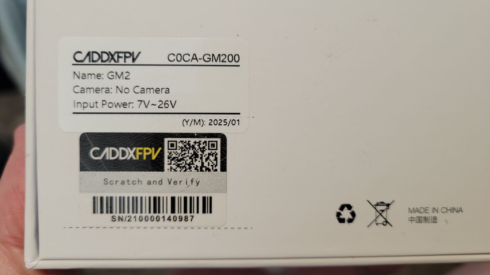 CADDX GM2 Gimbal NEW