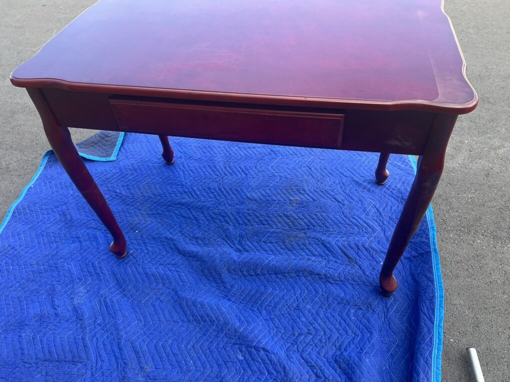 Queen Anne style desk or writing table.