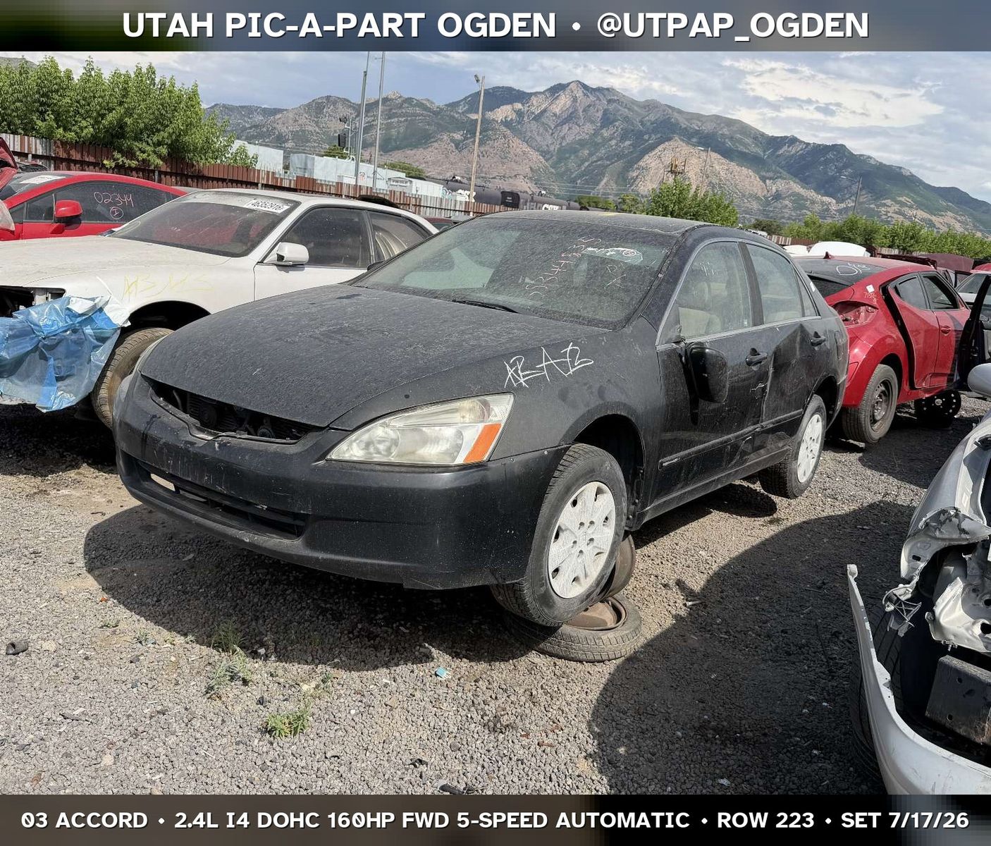 2003 Honda Accord Parts - UTPAP Ogden