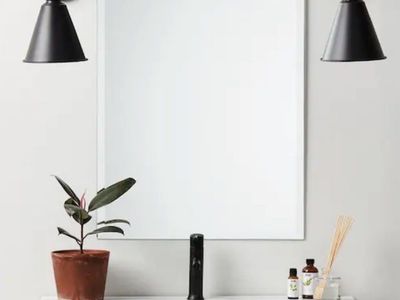 NEW 30” X 40” frameless mirror