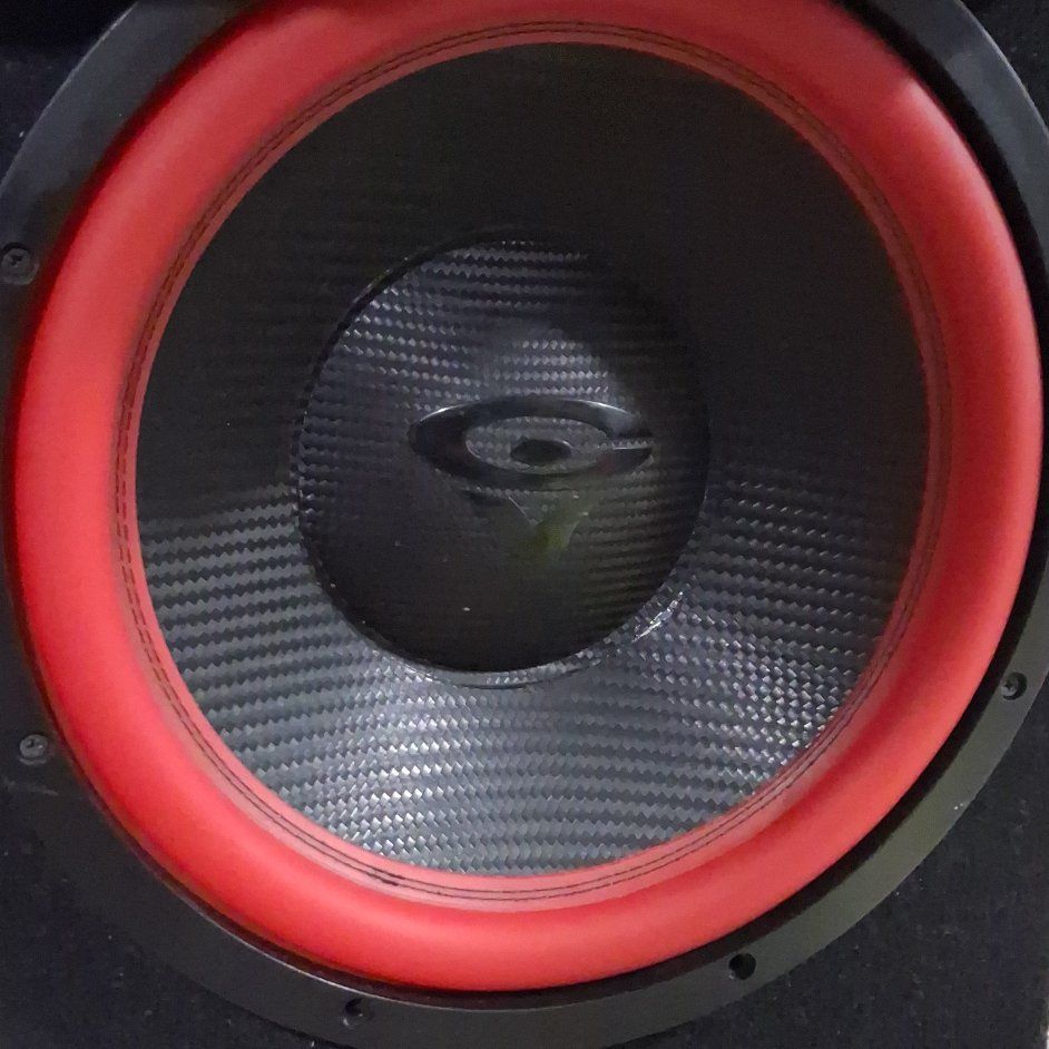 Cerwin-Vega Car Audio Subwoofer - Red Surround 2025 edition 