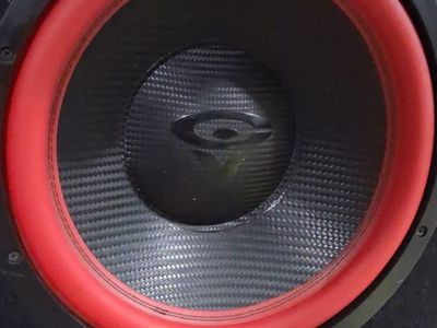 Cerwin-Vega Car Audio Subwoofer - Red Surround 2025 edition