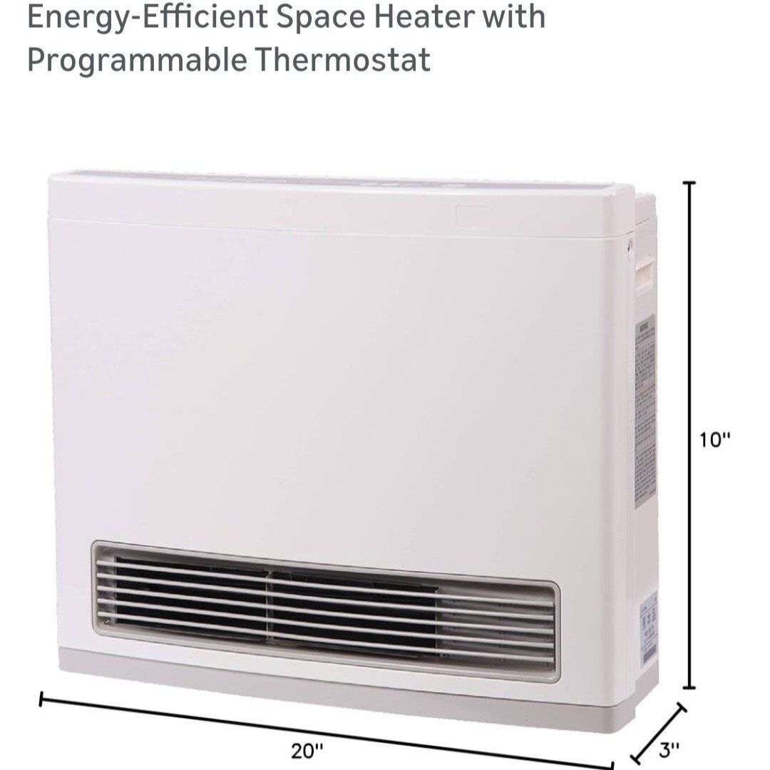 Efficient Natural Gas or Propane mini furnace heat