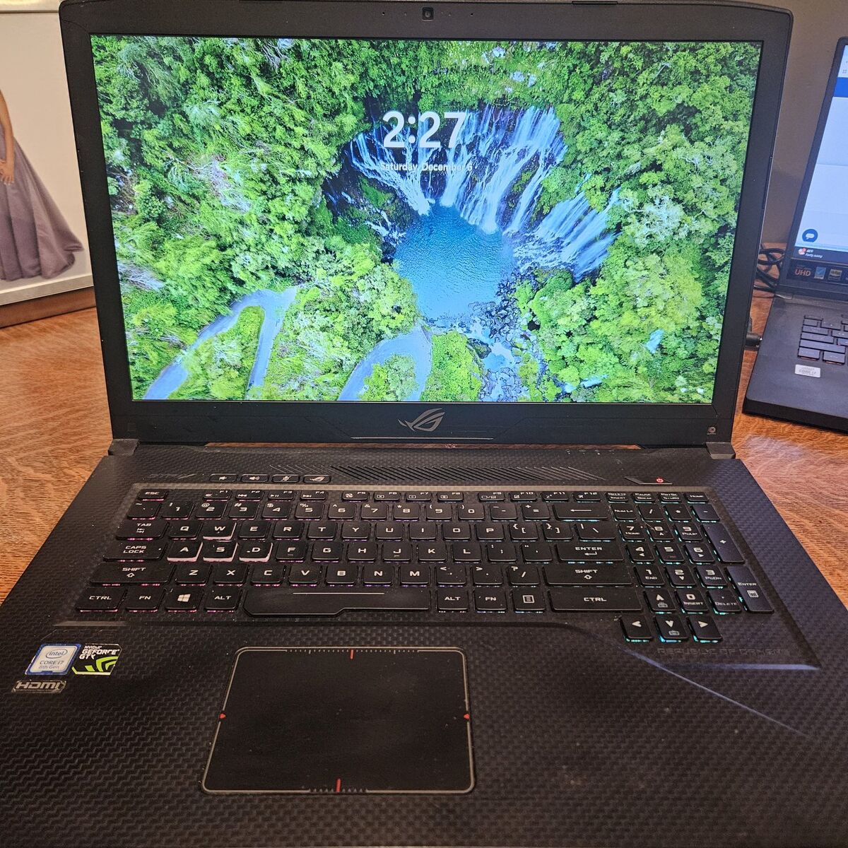 ASUS ROG gaming laptop