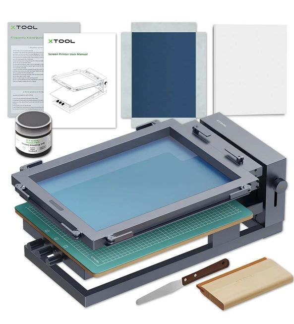 xTool Laser Screen Printing Kit - Single Frame Bundle